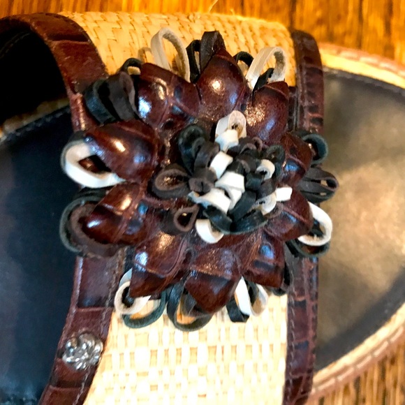 Brighton slide straw sandals - Picture 6 of 7